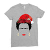 frida kahlo christmas Ladies Fitted T-Shirt