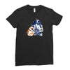 droid hug Ladies Fitted T-Shirt