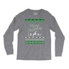 merry christmas ugly christmas sweater Long Sleeve Shirts
