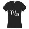 mrs. Women's V-Neck T-Shirt
