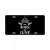 the best teachers are born in june License Plate