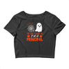 you cant scare principal Crop Top