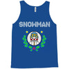 snowman christmas Tank Top