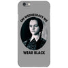 on wednesdays we wear black iPhone 6/6s Case