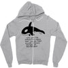 sea panda Zipper Hoodie
