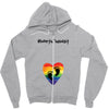 Worth The Wait Baby Foot Zipper Hoodie