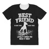 Best Friend Doberman All Over Women's T-shirt