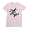 rock n roll girl Ladies Fitted T-Shirt