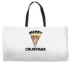 merry crustmas Weekender Totes