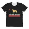 colifornia republic parody pugfornia republic All Over Women's T-shirt