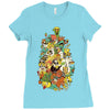 snack pack Ladies Fitted T-Shirt