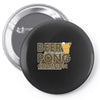 beer pong Pin-back button