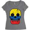 colombia till i die Women's Triblend Scoop T-shirt