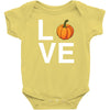 love pumpkin Baby Bodysuit