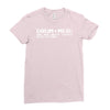 definition of a drummer Ladies Fitted T-Shirt