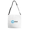 reach out and crush someone Adjustable Strap Totes
