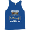 march  girl is a perfect combination of princess and warrior Tank Top
