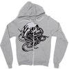deep fear sea Zipper Hoodie