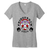 frieza's gym Women's V-Neck T-Shirt