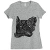 popa Ladies Fitted T-Shirt