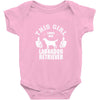 This Girl Loves Her Labrador Retriever Baby Onesie
