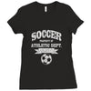 soccer! Ladies Fitted T-Shirt