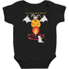 black meowgic Baby Bodysuit