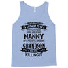 Super Cool Nanny Of A Freaking Awesome Grandson Tank Top
