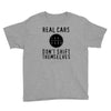 real cars don't shift themselves Youth Tee