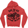 ride or die Zipper Hoodie
