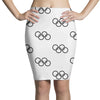 olympic rings Pencil Skirts