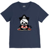 pirate panda V-Neck Tee