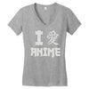 anime Women's V-Neck T-Shirt