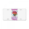 birthday troll daddy License Plate