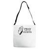 pray Adjustable Strap Totes