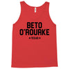 Beto O'rourke Texas Tank Top