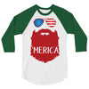 america 3 3/4 Sleeve Shirt