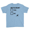 are you drunk check Youth Tee