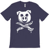 pig bacon cross bones pirate T-Shirt