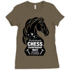 Shawshank Chess Championship Ladies Fitted T-Shirt