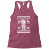 christmas saiyan prince Racerback Tank