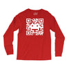 space alien qr code Long Sleeve Shirts