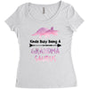 cool grandma saurus Women's Triblend Scoop T-shirt