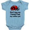 coffee lover Baby Bodysuit