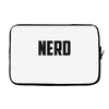 nerd (3) Laptop sleeve