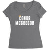 conor mcgregor crown Women's Triblend Scoop T-shirt