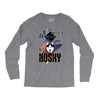 who loves husky Long Sleeve Shirts