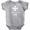 not really here tumblr gift present 1880 Baby Onesie
