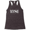 nyse new york stock exchange Racerback Tank