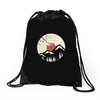 Mountain Wildlife Drawstring Bags